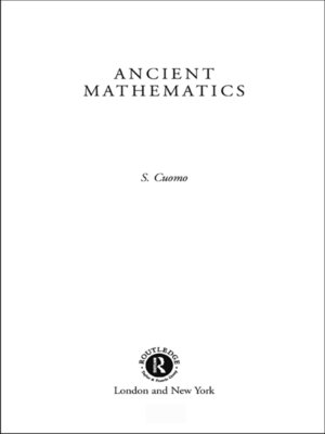 cover image of Ancient Mathematics